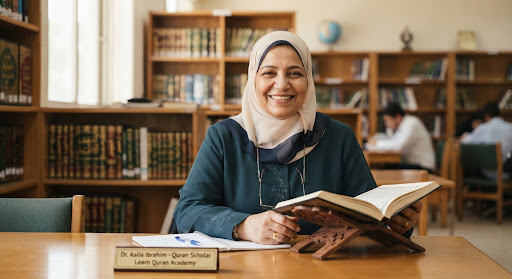 Female Quran teacher
